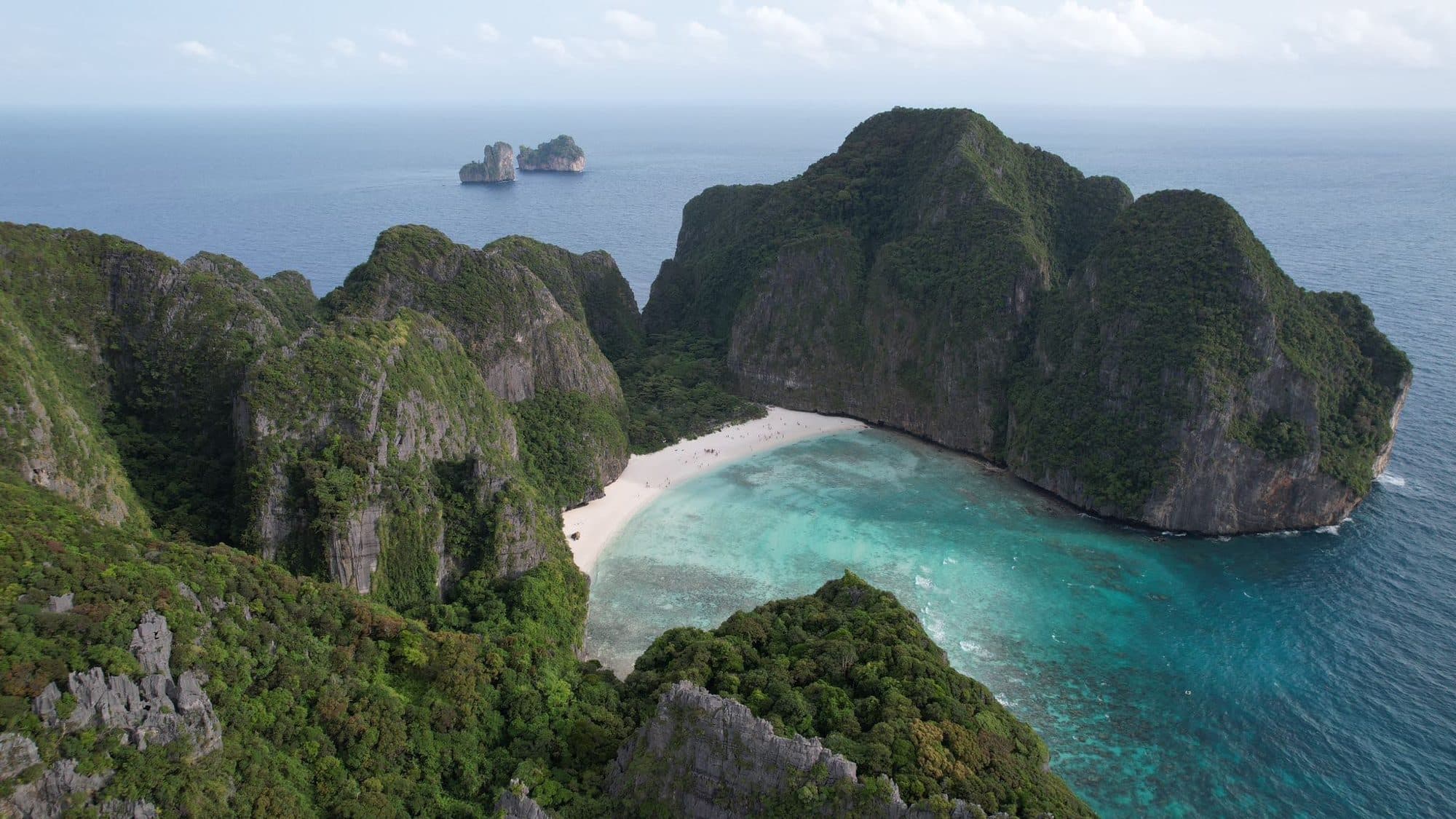 Morning Maya — Maya Bay at sunrise (Koh Phi Phi)